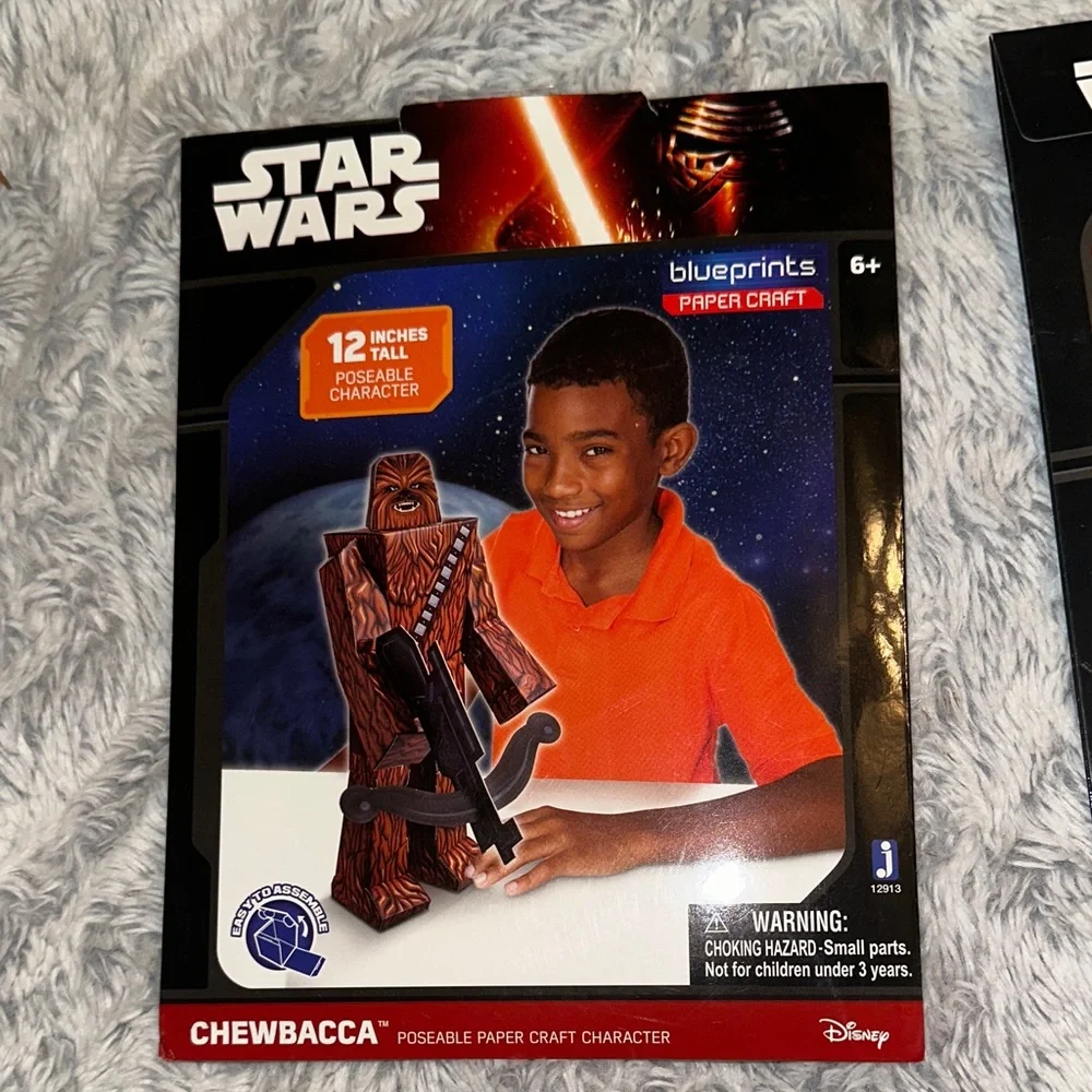 Star Wars Blueprints Paper Craft Set - Chewbacca‎ and Darth Vader